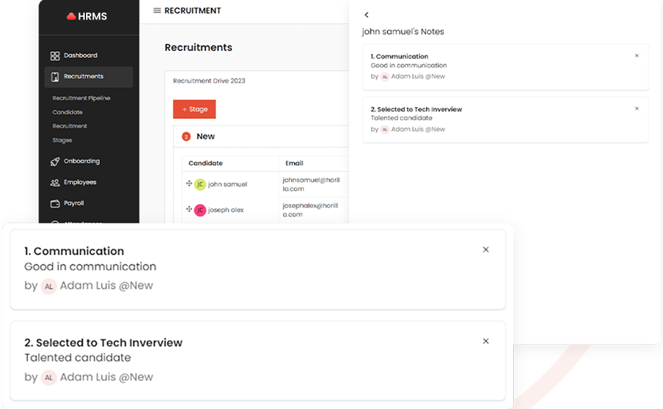 Manage Recruitment Flow